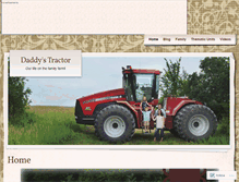 Tablet Screenshot of daddystractor.com